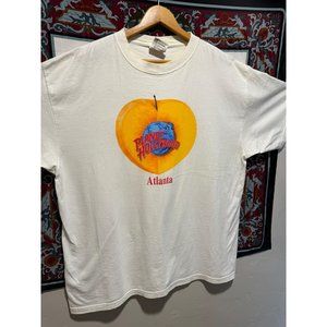 Planet Hollywood Atlanta white peach T-shirt
